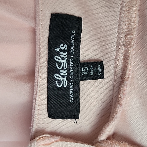 Lulus Chimerical Creation Peach Maxi Dress/ XS. - Picture 8 of 14